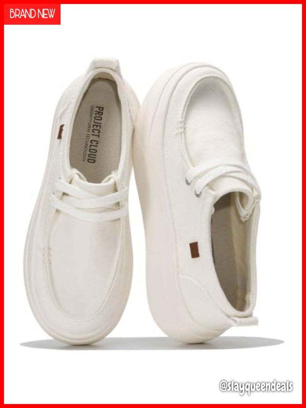 Platform Loafers for Women Slip On Sneakers Comfortable Casual Shoes